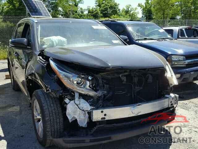 TOYOTA HIGHLANDER 2015 - 5TDJKRFH1FS200343