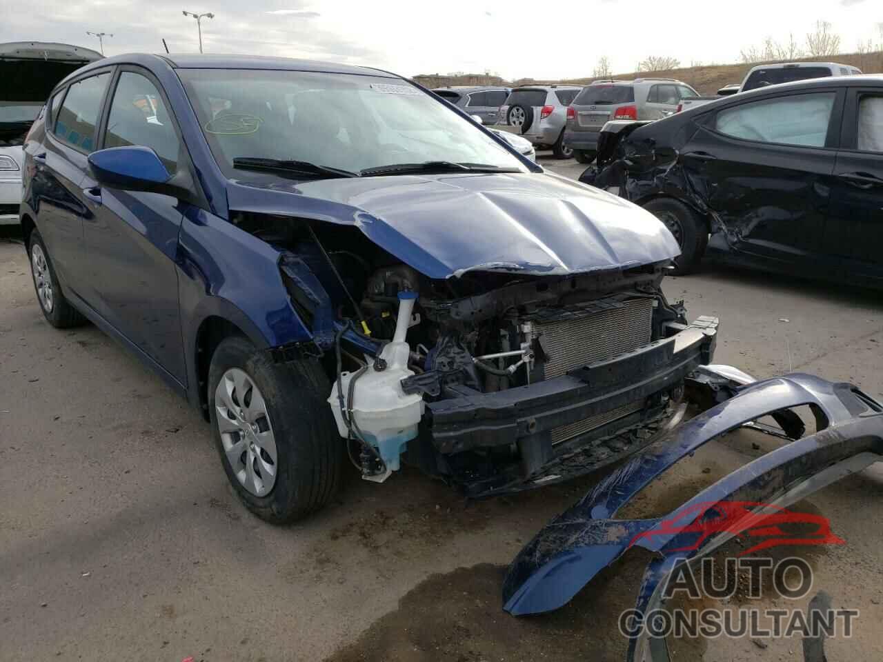 HYUNDAI ACCENT 2017 - KMHCT5AE4HU346970