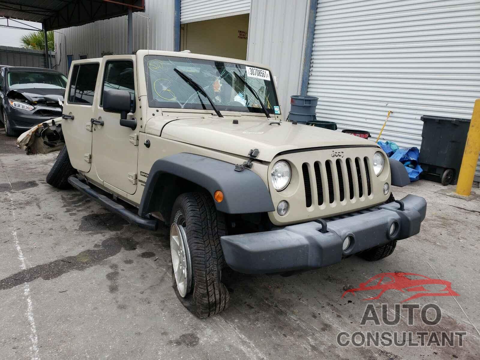 JEEP WRANGLER 2017 - 1C4BJWDG6HL622855