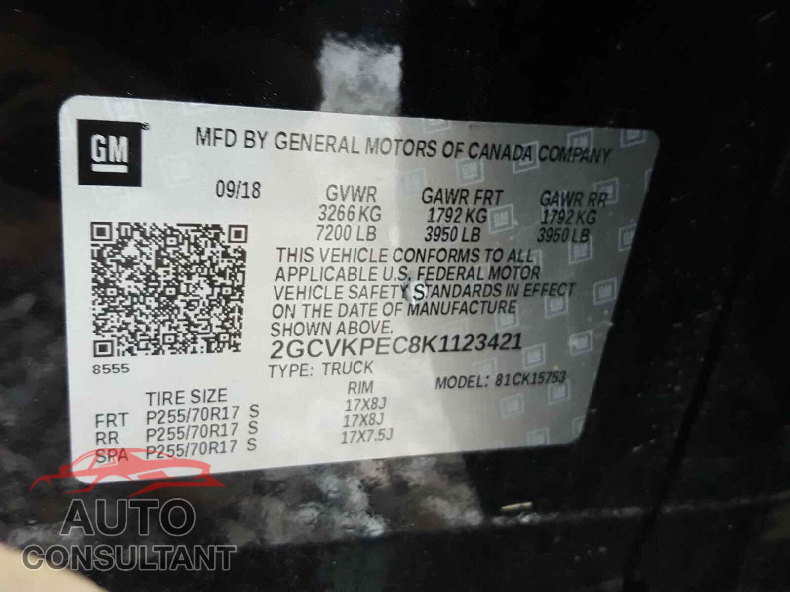 CHEVROLET SILVERADO 2019 - 2GCVKPEC8K1123421