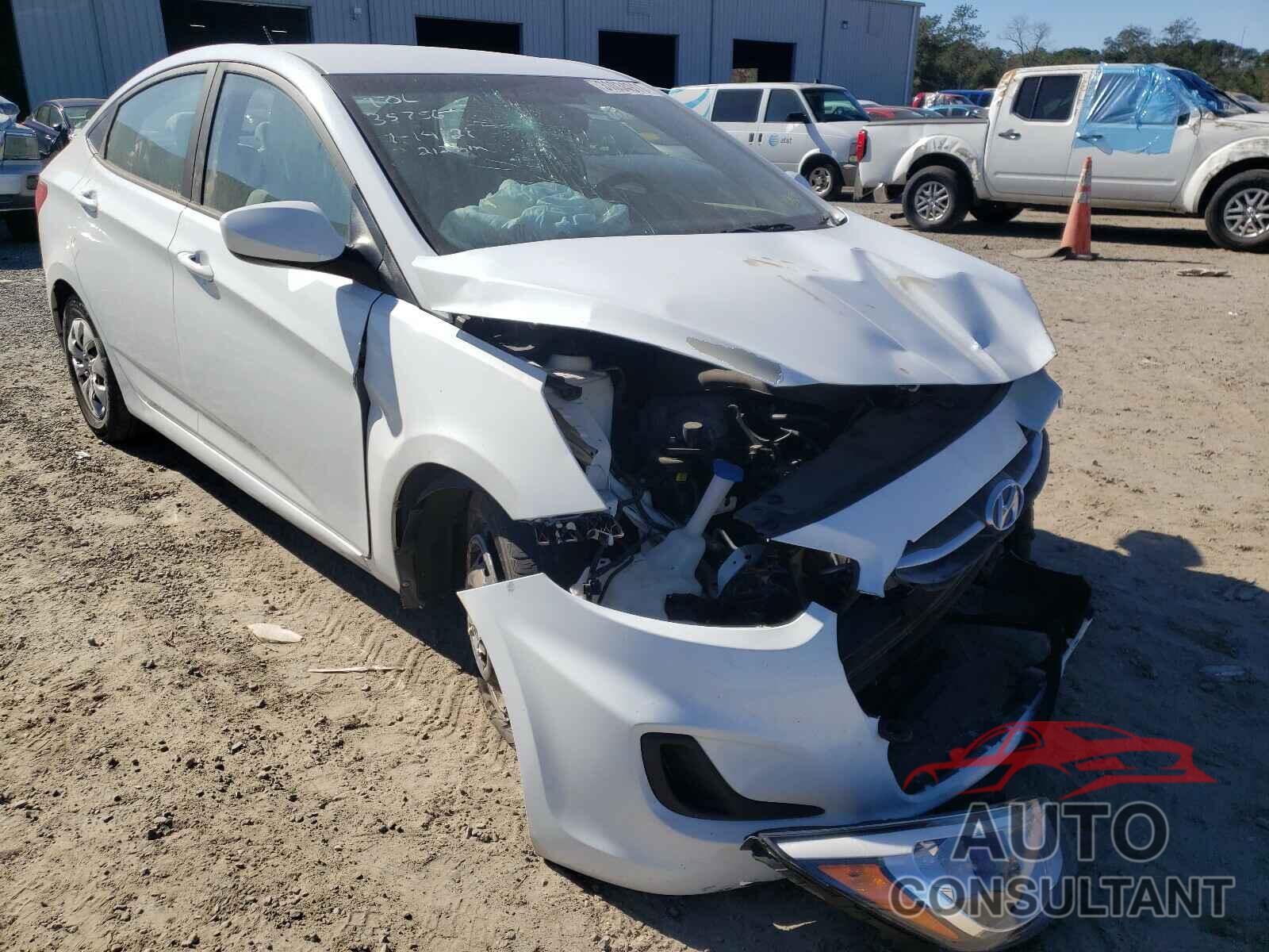 HYUNDAI ACCENT 2016 - KMHCT4AE7GU119233