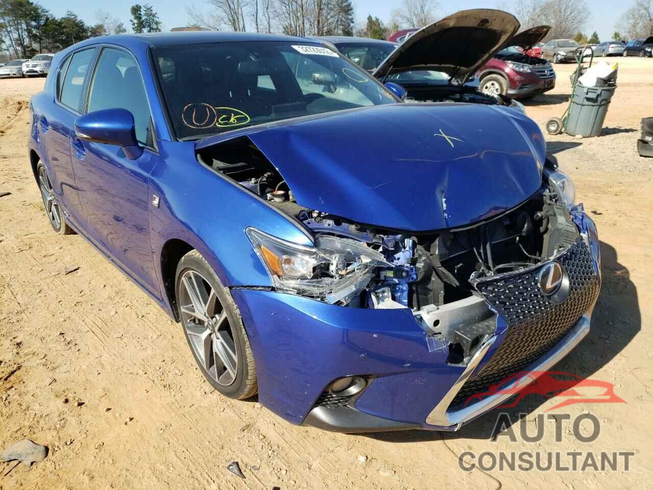 LEXUS CT 200 2016 - JTHKD5BH2G2260605