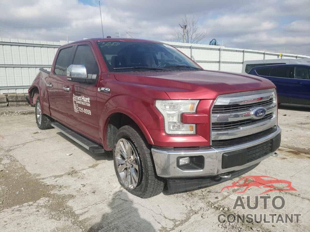 FORD F-150 2017 - 1FTFW1EF9HFA96523