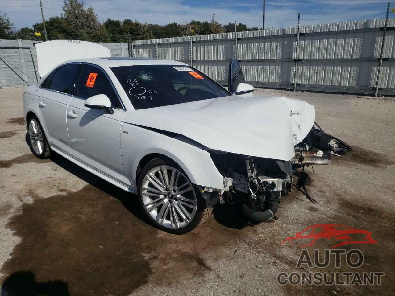 AUDI A4 2019 - WAUENAF45KA006703