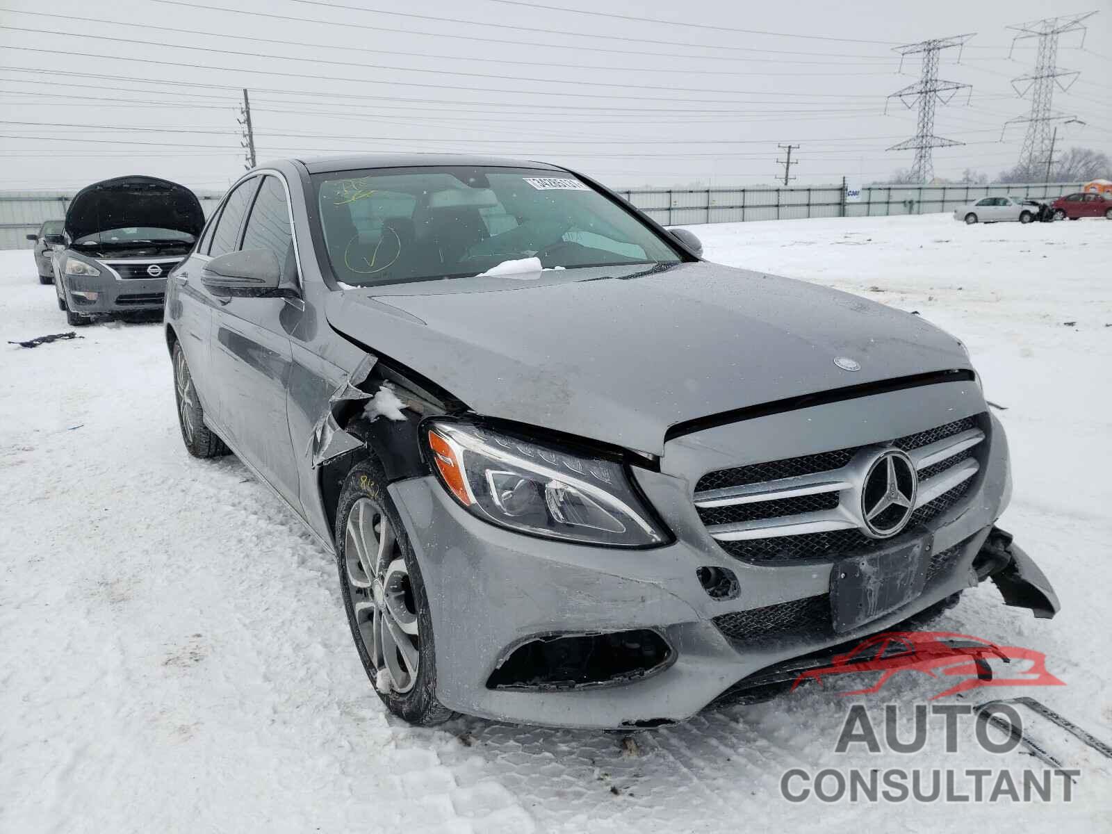 MERCEDES-BENZ C-CLASS 2016 - 55SWF4KB8GU161348