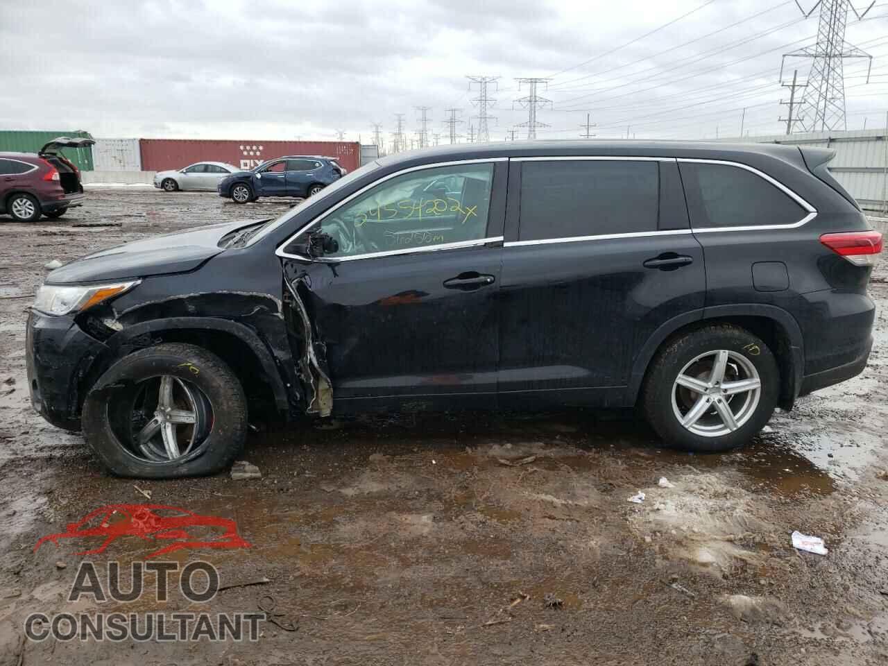 TOYOTA HIGHLANDER 2017 - 5TDBZRFH2HS363912