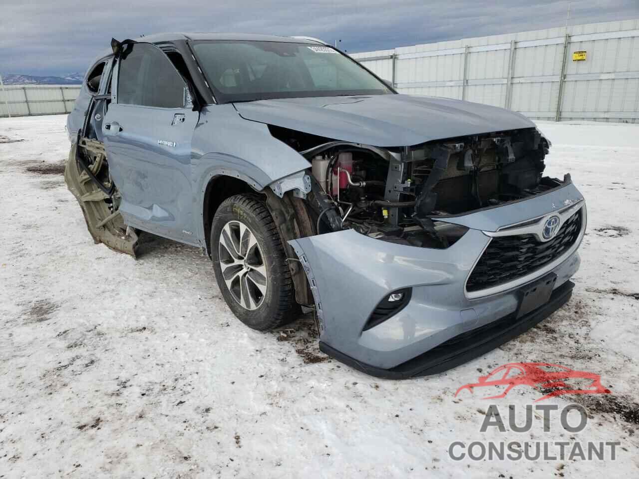 TOYOTA HIGHLANDER 2021 - 5TDHBRCH6MS029721
