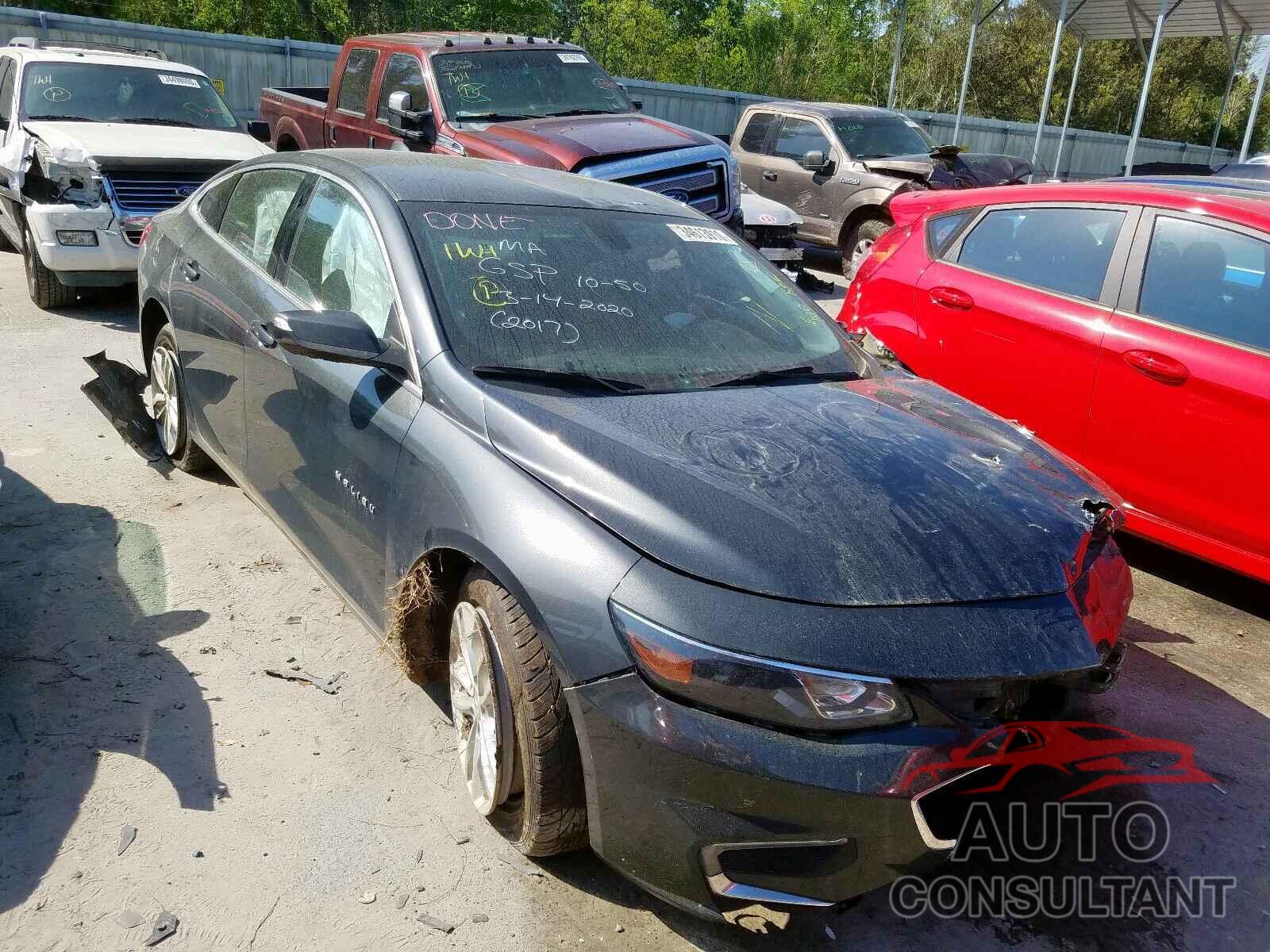 CHEVROLET MALIBU 2017 - 3N1AB7AP2KY341981