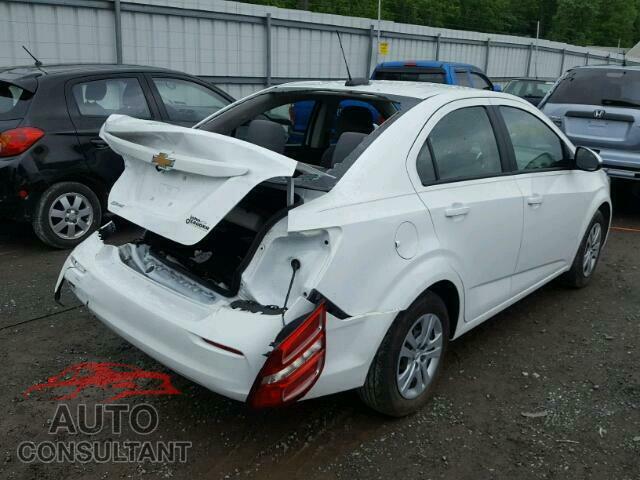 CHEVROLET SONIC 2017 - 1G1JB5SG3H4162580