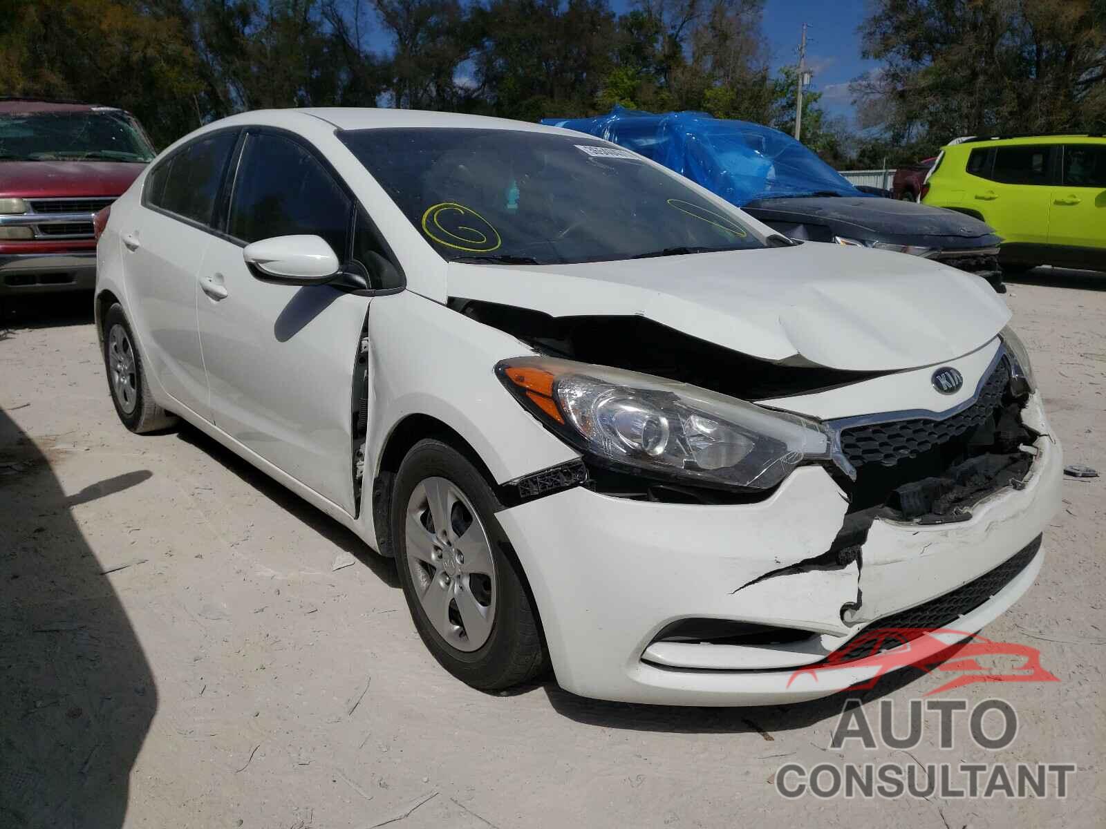 KIA FORTE 2016 - KNAFK4A66G5549453