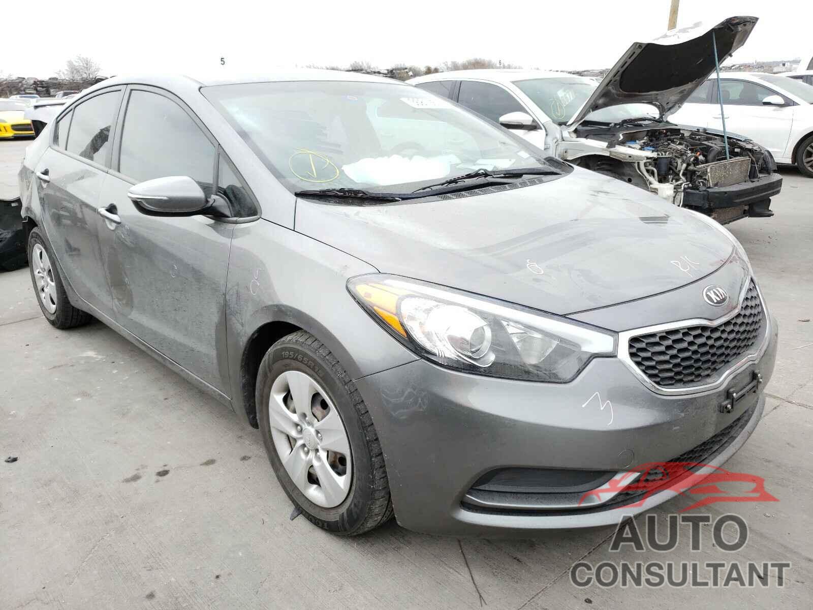 KIA FORTE 2016 - KNAFX4A65G5571722