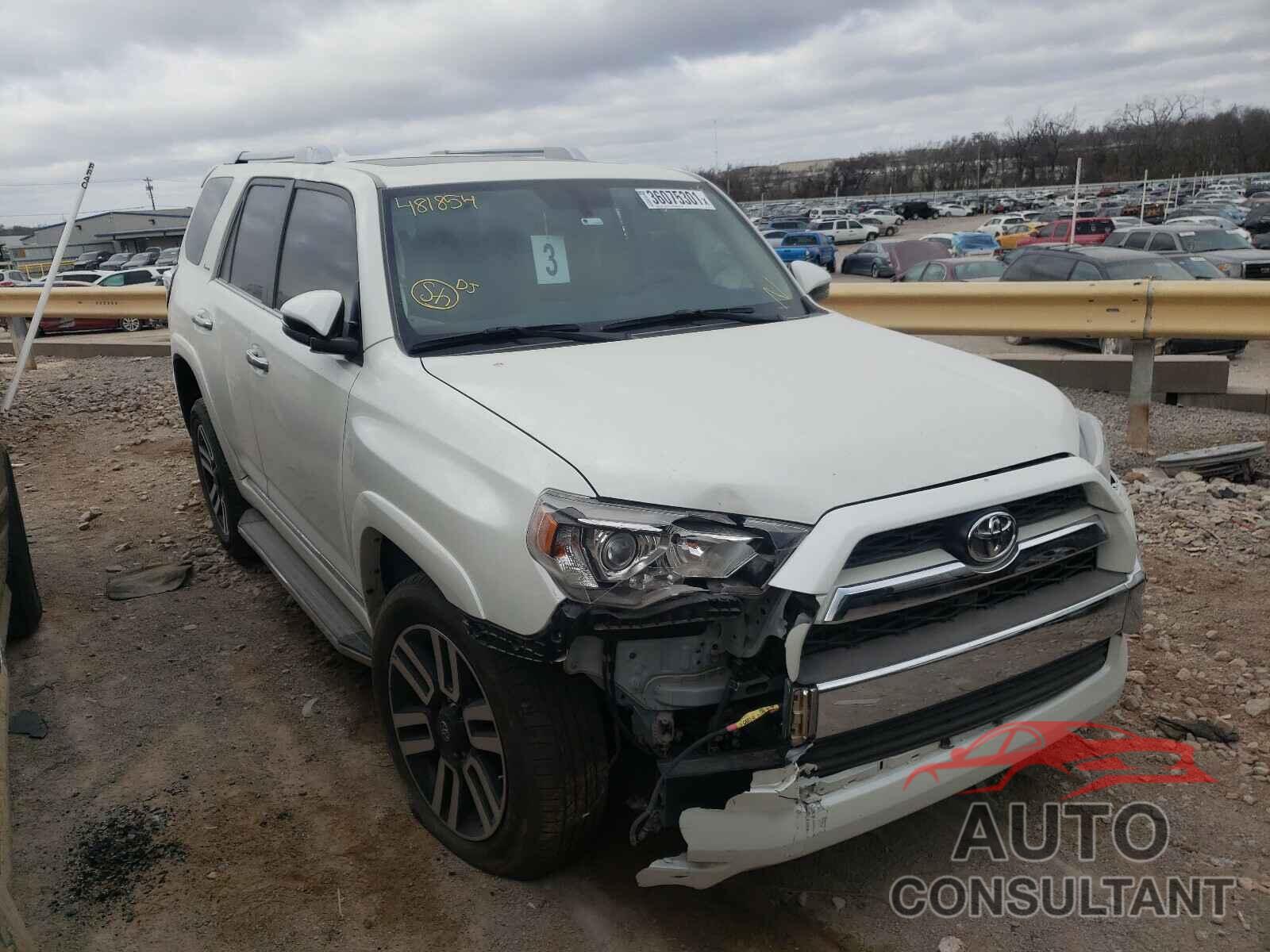 TOYOTA 4RUNNER 2017 - JTEBU5JR0H5481854