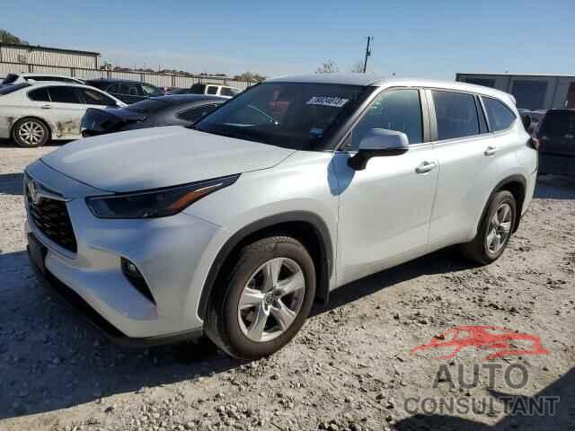 TOYOTA HIGHLANDER 2023 - 5TDZARAH9PS519763