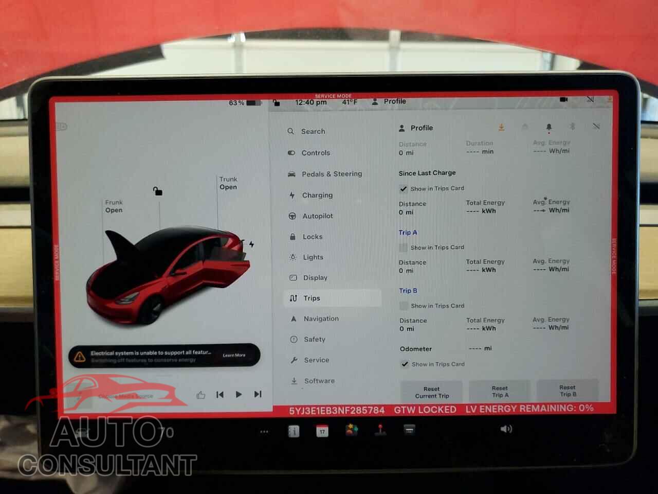 TESLA MODEL 3 2022 - 5YJ3E1EB3NF285784