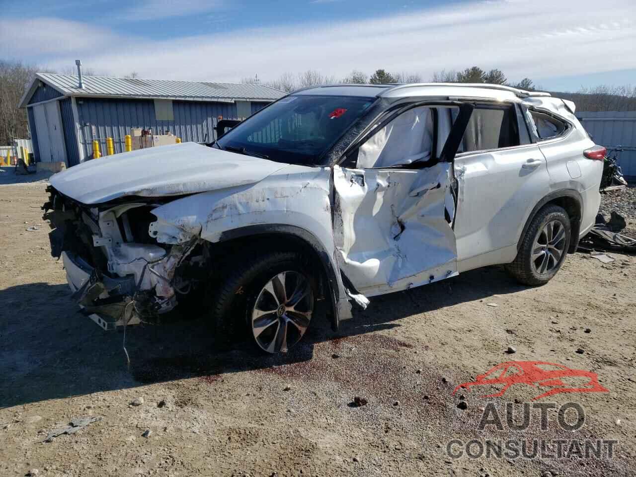 TOYOTA HIGHLANDER 2022 - 5TDGZRBH2NS167394