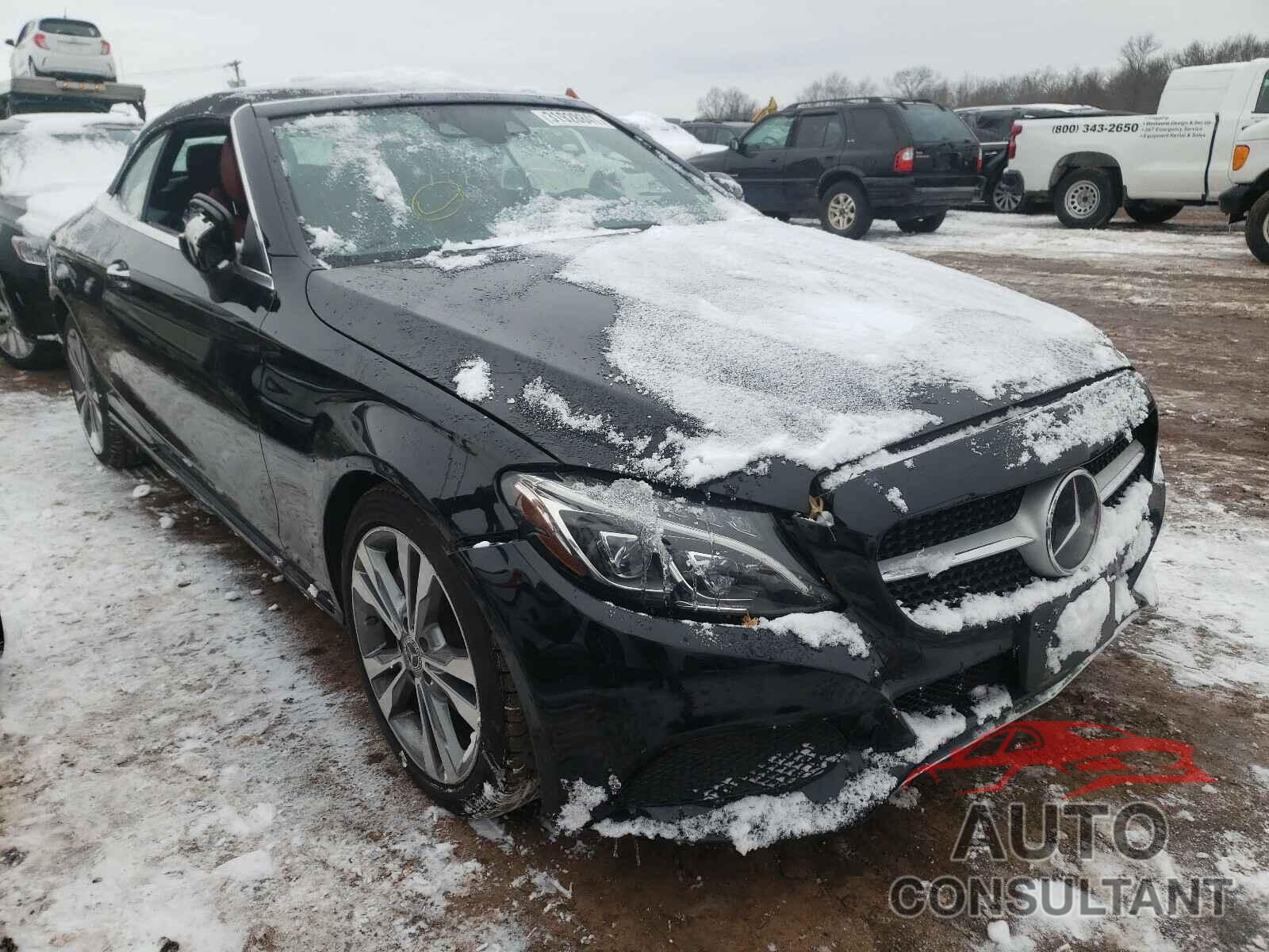 MERCEDES-BENZ C CLASS 2017 - WDDWK4KB1HF561736