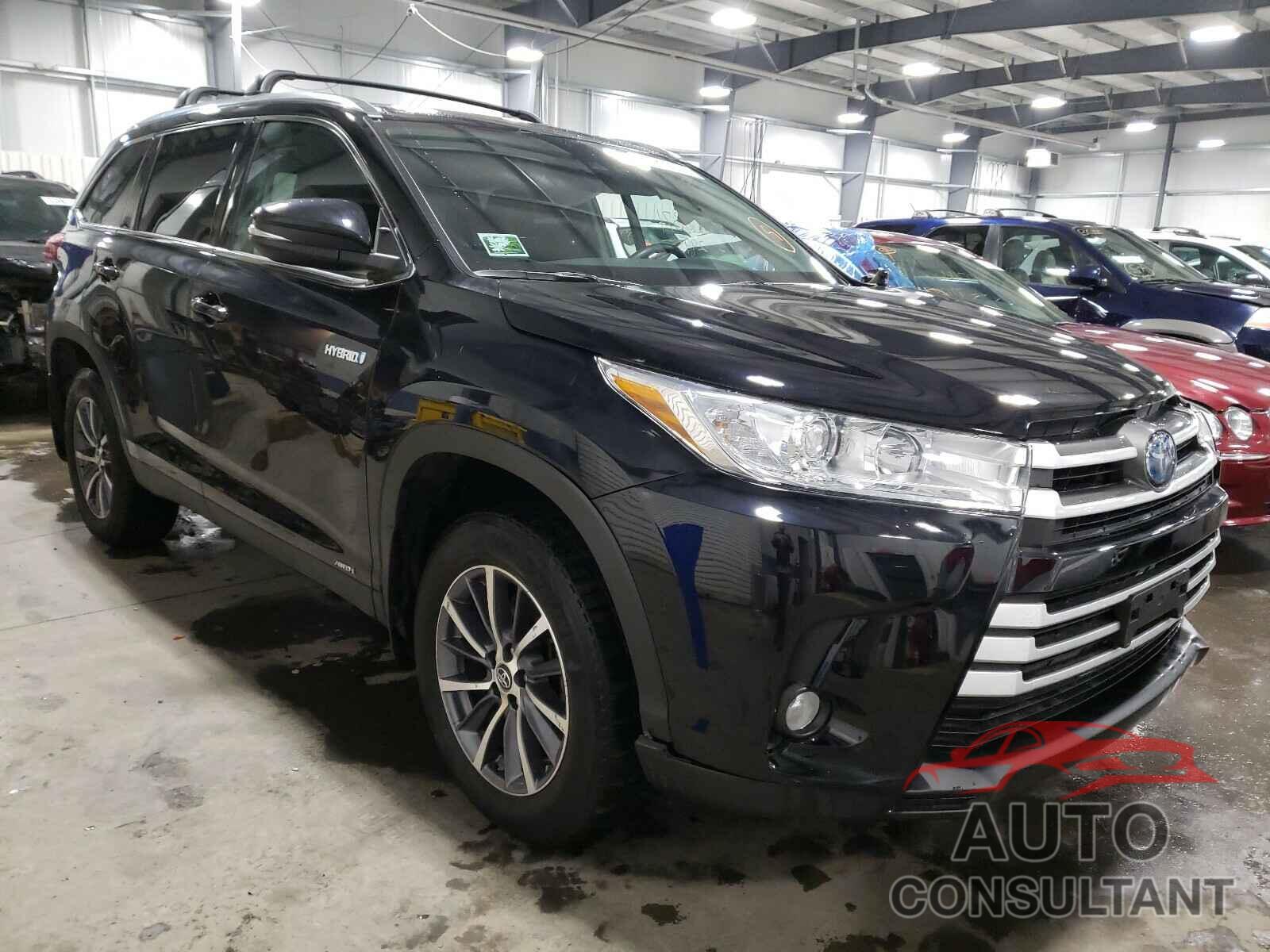 TOYOTA HIGHLANDER 2019 - 5TDJGRFH9KS060456