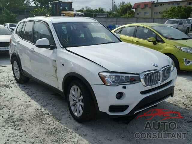 BMW X3 2016 - 5UXWX9C56G0D77557