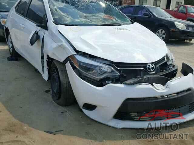 TOYOTA COROLLA 2016 - 2T1BURHE5GC623034