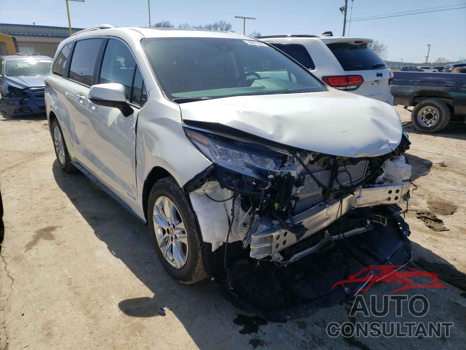 TOYOTA SIENNA 2021 - 5TDZRKECXMS003020