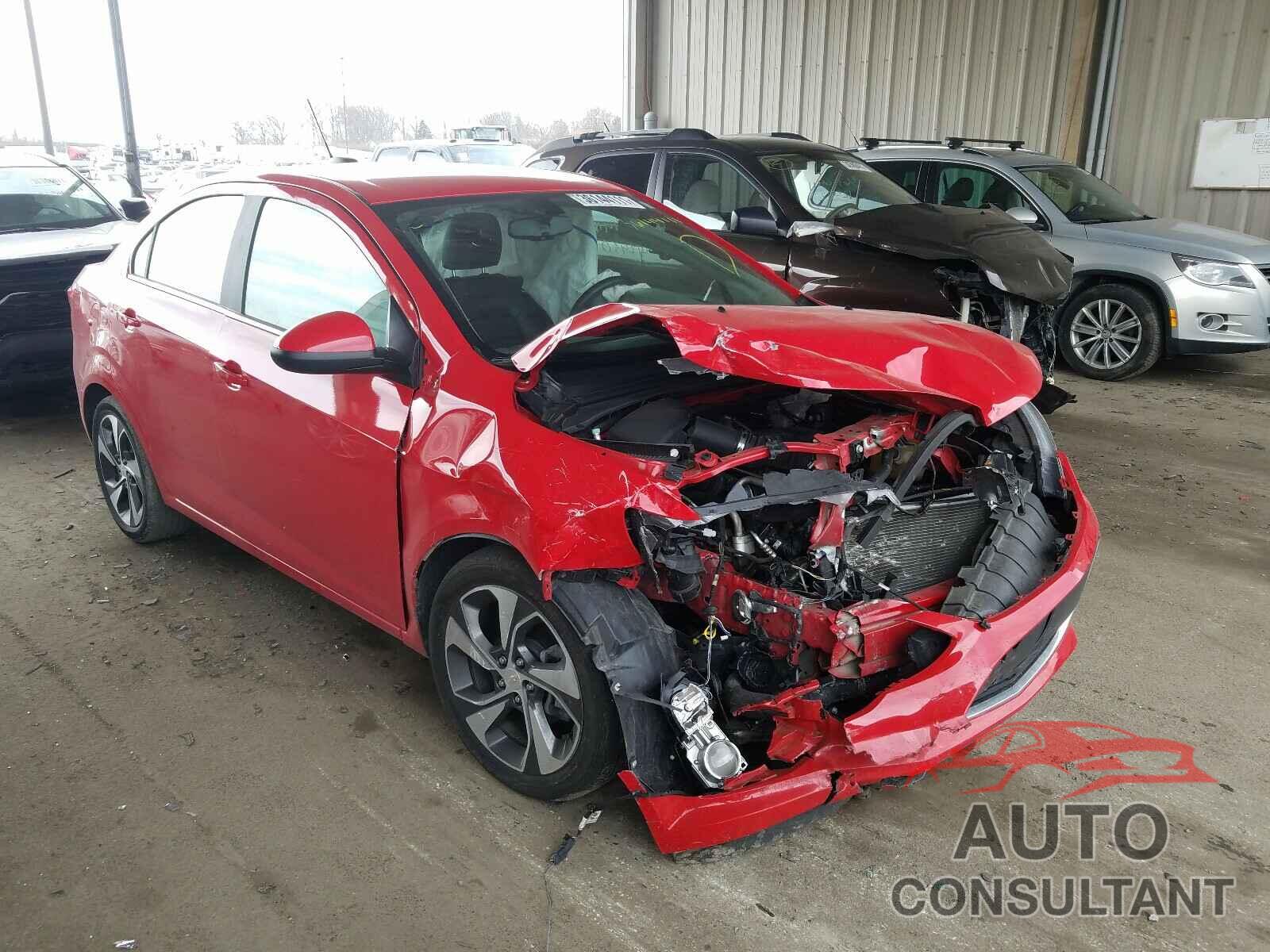 CHEVROLET SONIC 2019 - 1G1JF5SB1K4122918