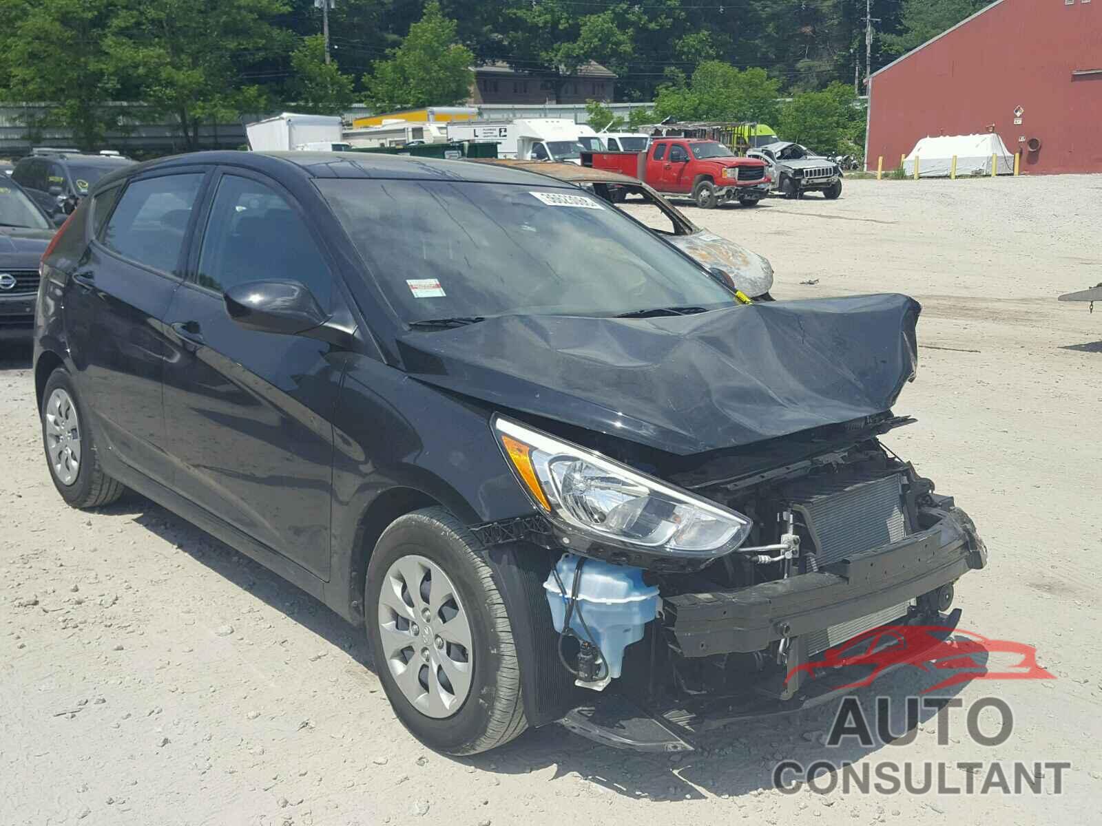 HYUNDAI ACCENT 2017 - KMHCT5AE8HU354232