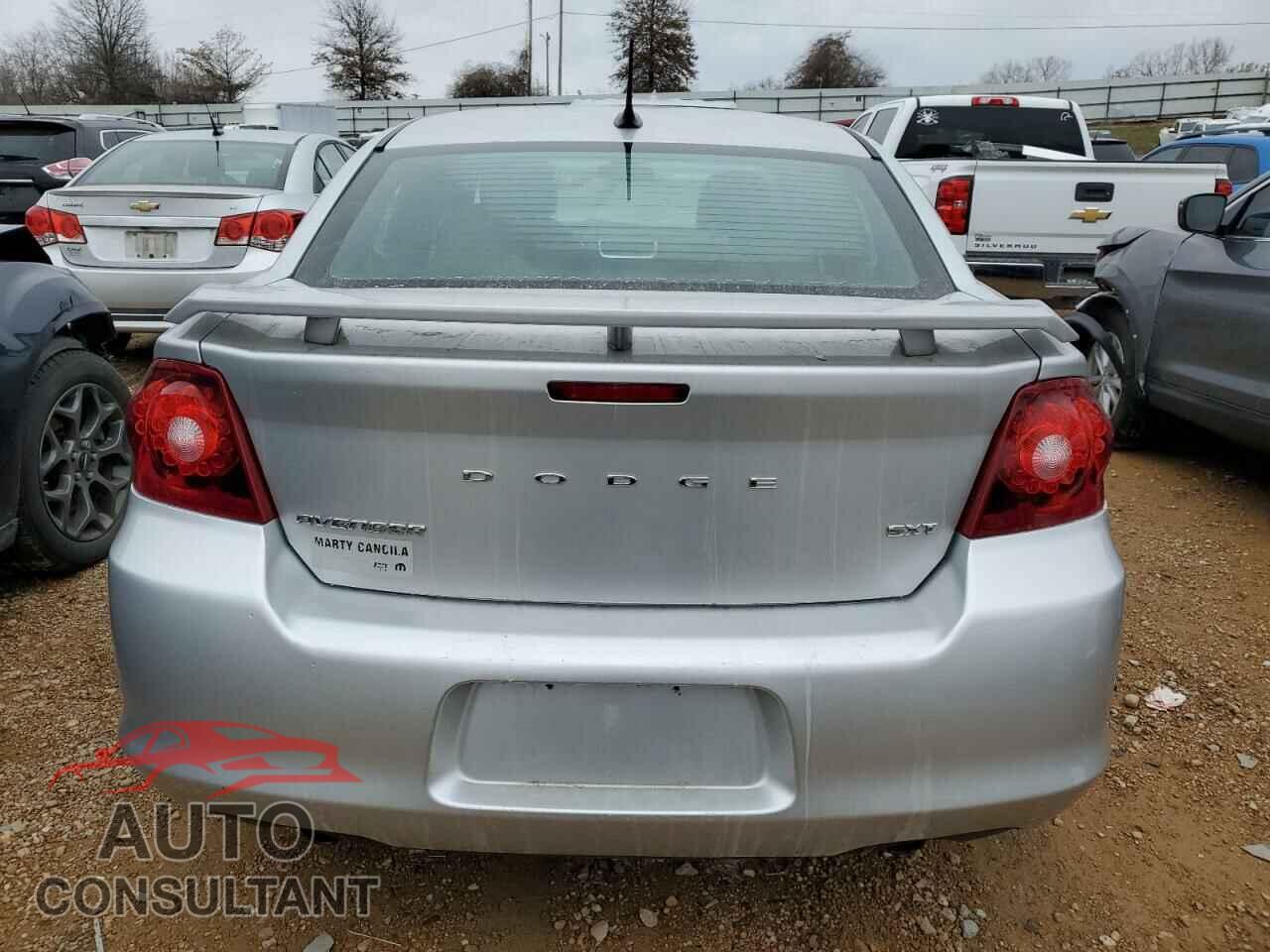 DODGE AVENGER 2012 - 1C3CDZEG7CN228004