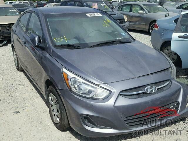 HYUNDAI ACCENT 2016 - KMHCT4AE1GU067890