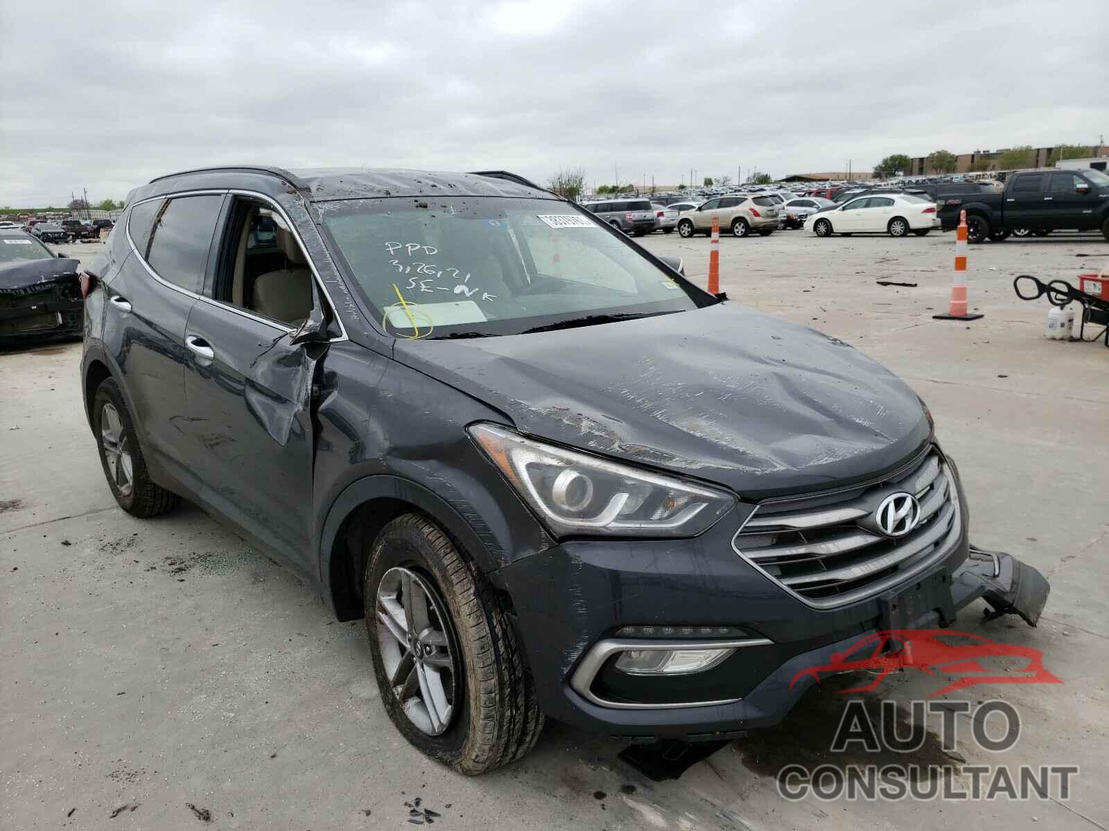 HYUNDAI SANTA FE 2018 - 5XYZU3LB6JG530432