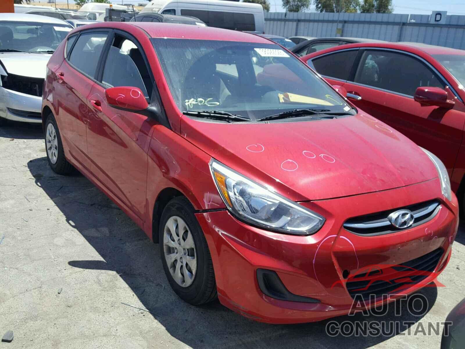 HYUNDAI ACCENT 2015 - KMHCT5AE8FU213643