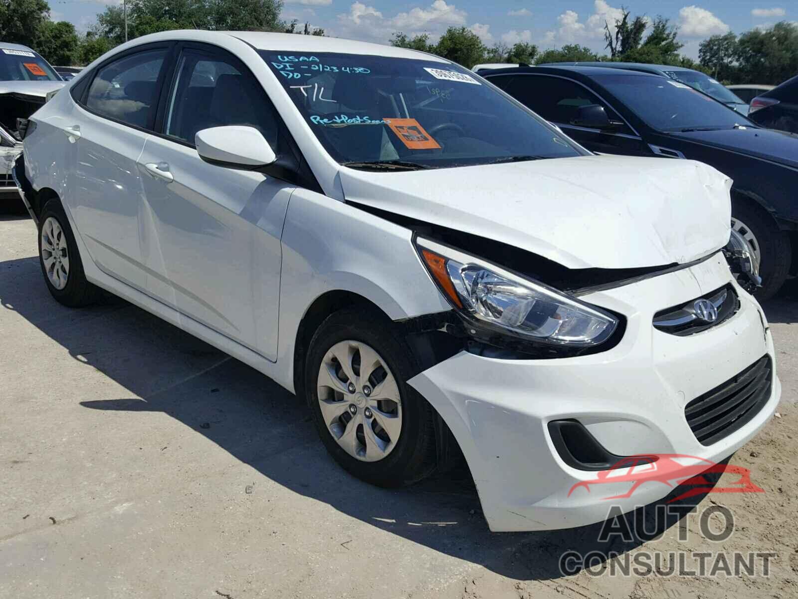 HYUNDAI ACCENT 2016 - KMHCT4AE5GU003156