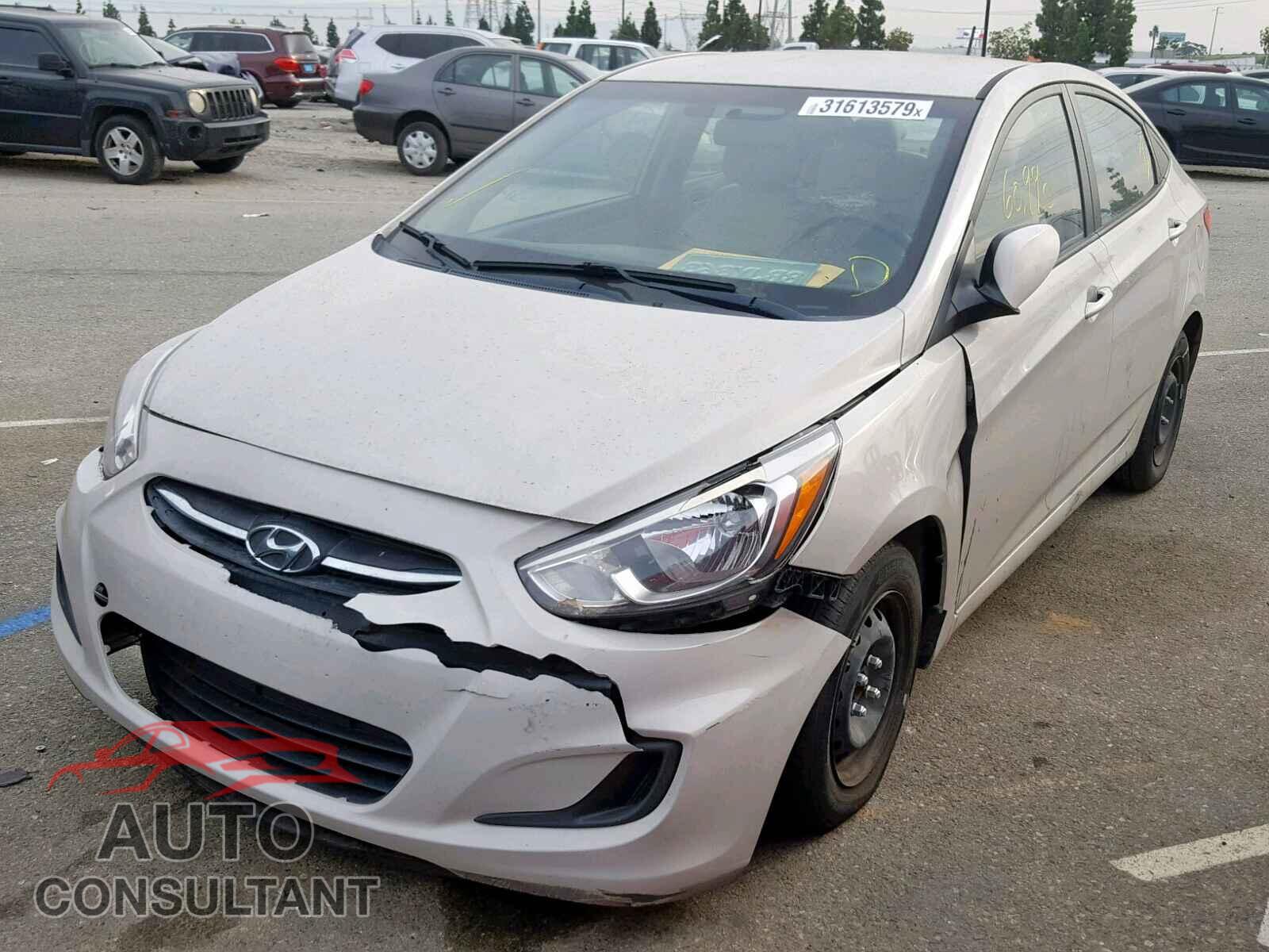 HYUNDAI ACCENT 2016 - KM8K2CAA2MU608995