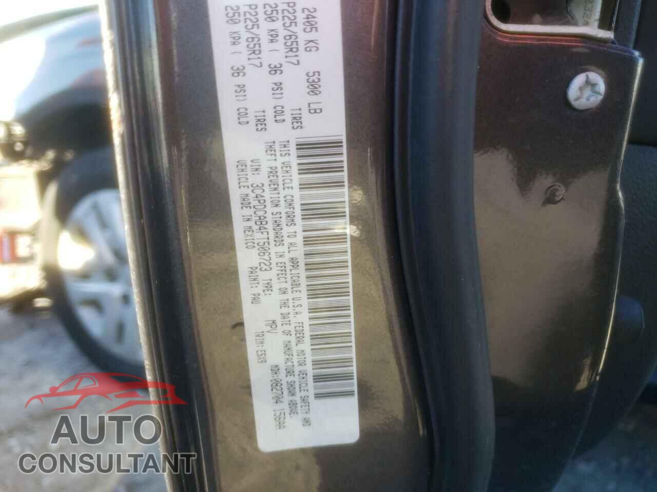 DODGE JOURNEY 2015 - KMHTC6AD1GU303229