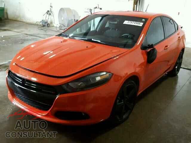 DODGE DART 2015 - 1C3CDFBB9FD352504