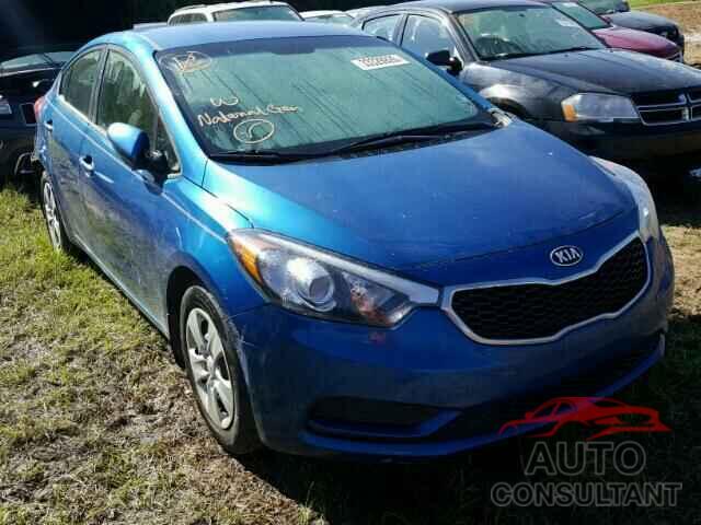 KIA FORTE 2015 - KNAFX4A61F5285381