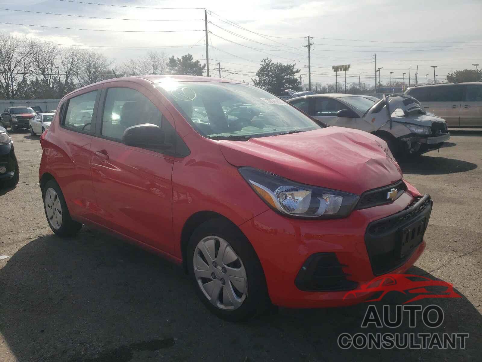 CHEVROLET SPARK 2016 - KL8CB6SA3GC624103