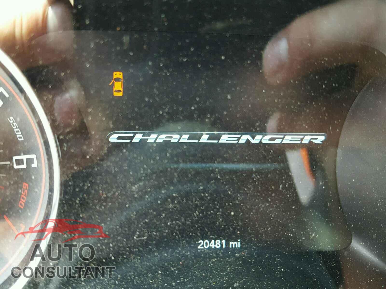 DODGE CHALLENGER 2016 - 2C3CDZAG9GH344907