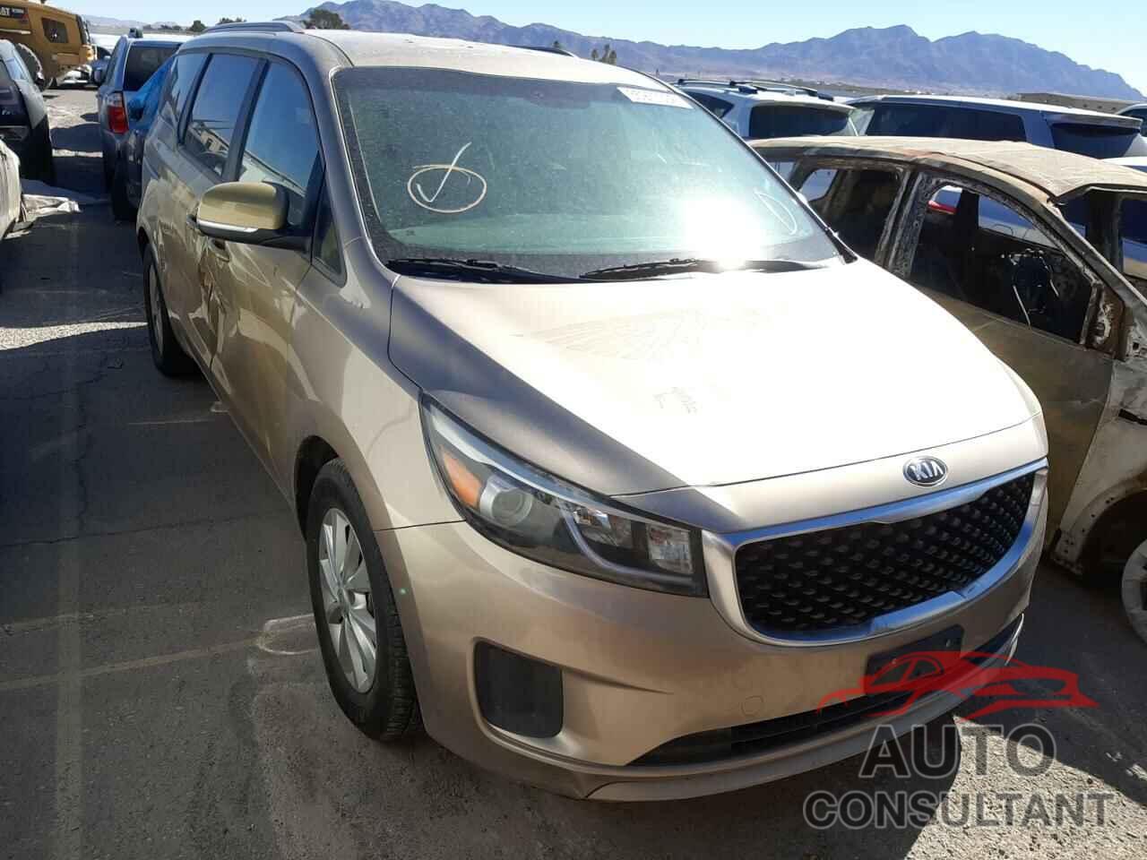 KIA SEDONA 2016 - KNDMB5C10G6089816