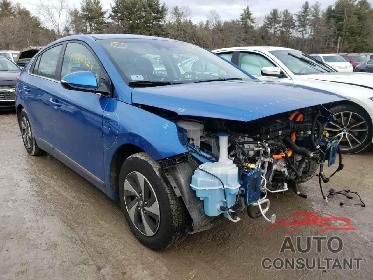 HYUNDAI IONIQ 2017 - KMHC75LC9HU041089