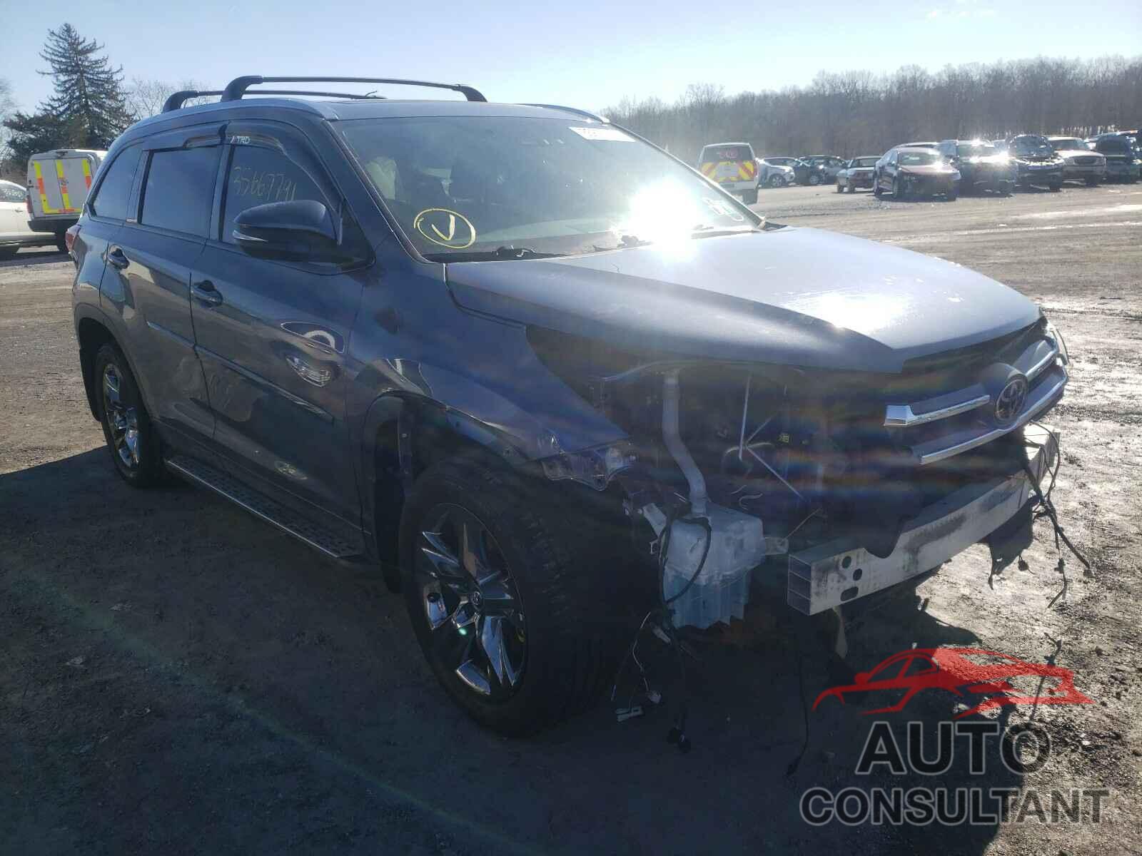 TOYOTA HIGHLANDER 2017 - 5TDDZRFHXHS403081