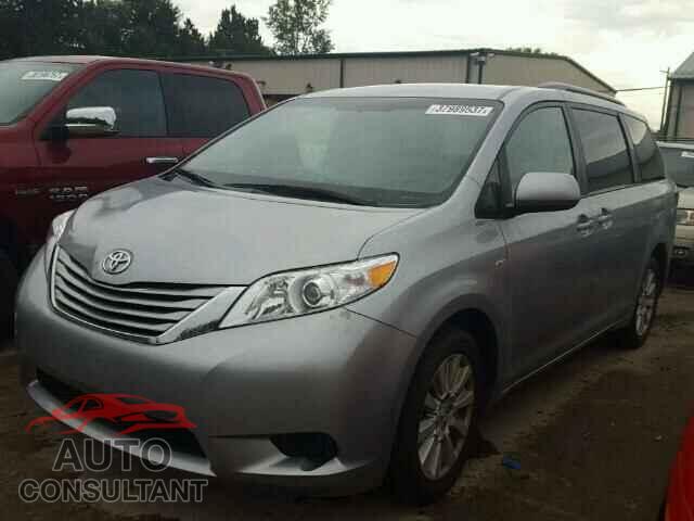 TOYOTA SIENNA 2017 - 5TDJZ3DC4HS166370