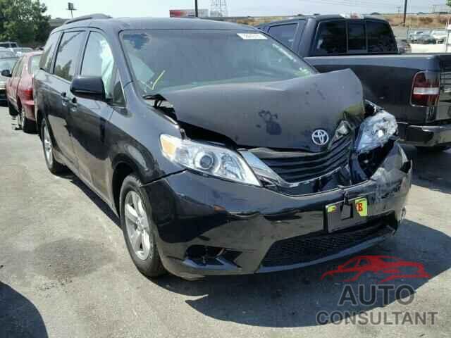 TOYOTA SIENNA 2017 - 5TDKZ3DC9HS788550