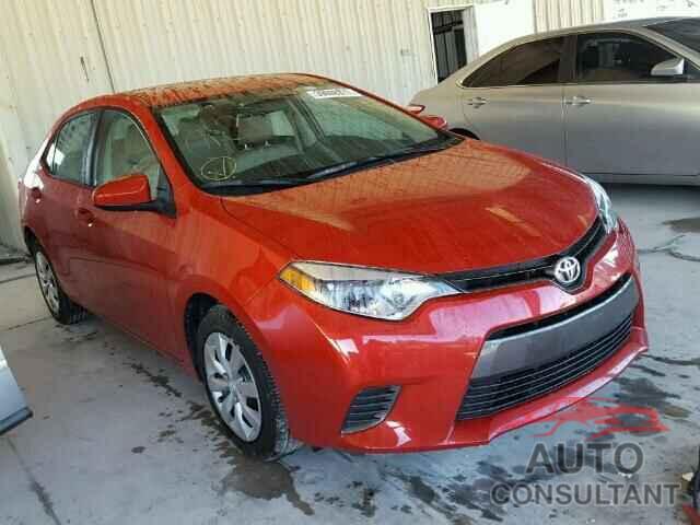 TOYOTA COROLLA 2016 - 2T1BURHE2GC546896