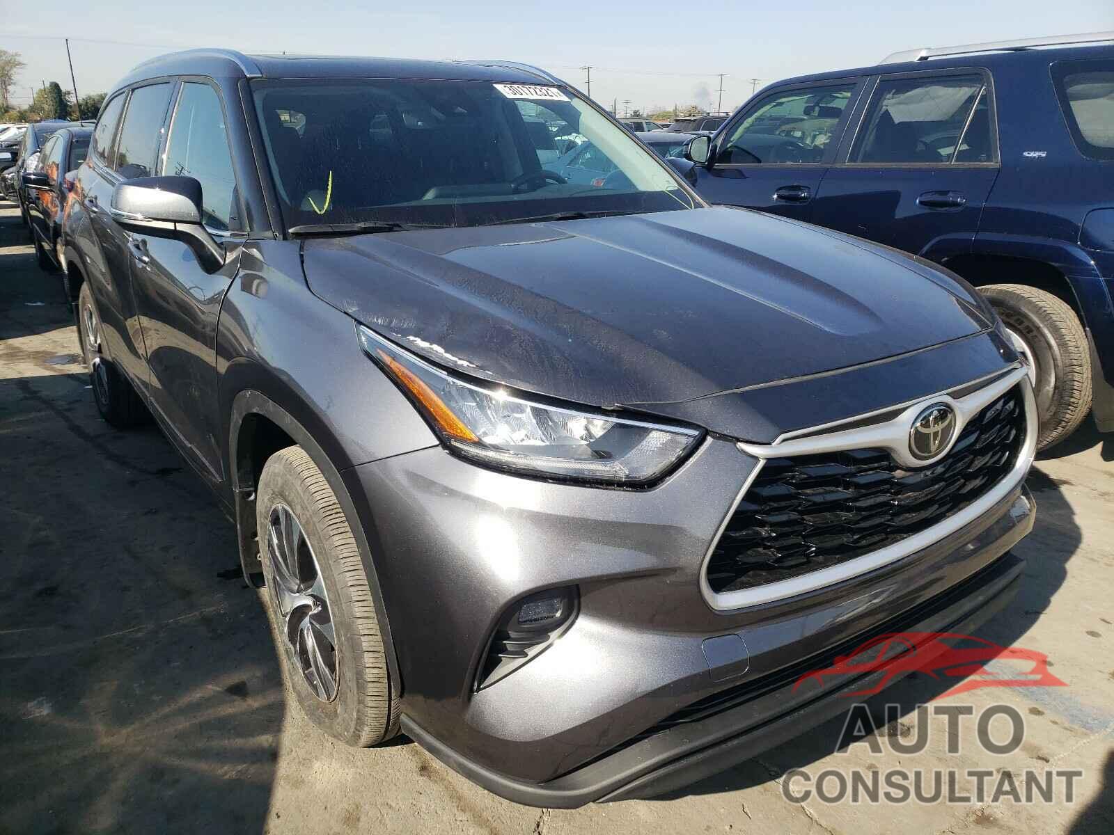 TOYOTA HIGHLANDER 2020 - 5TDGZRBH5LS507988