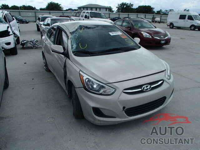 HYUNDAI ACCENT 2015 - KMHCT4AE9FU848395