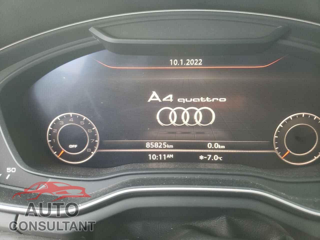 AUDI A4 2017 - WAUCNAF4XHN051693