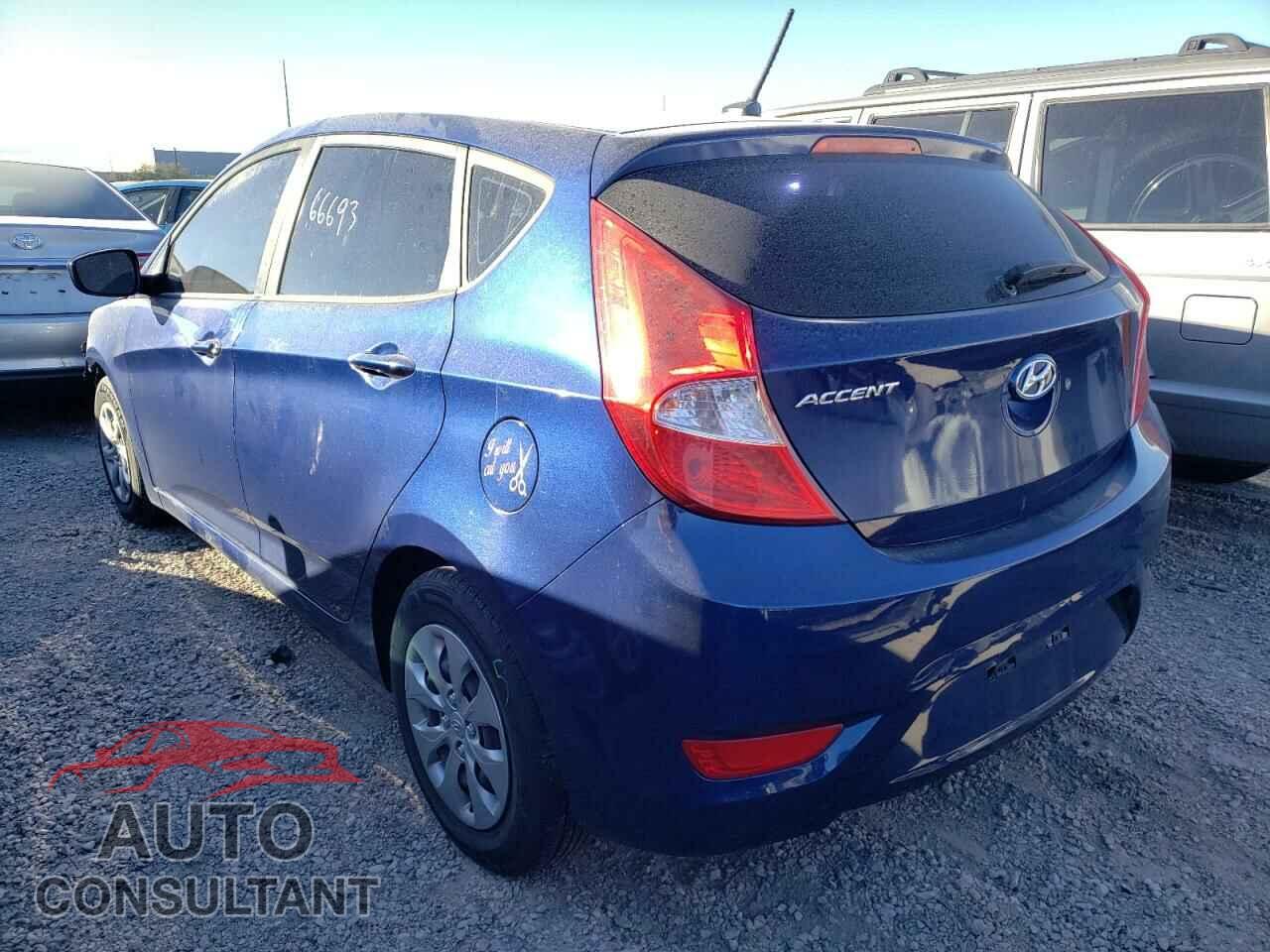 HYUNDAI ACCENT 2017 - KMHCT5AE3HU346846
