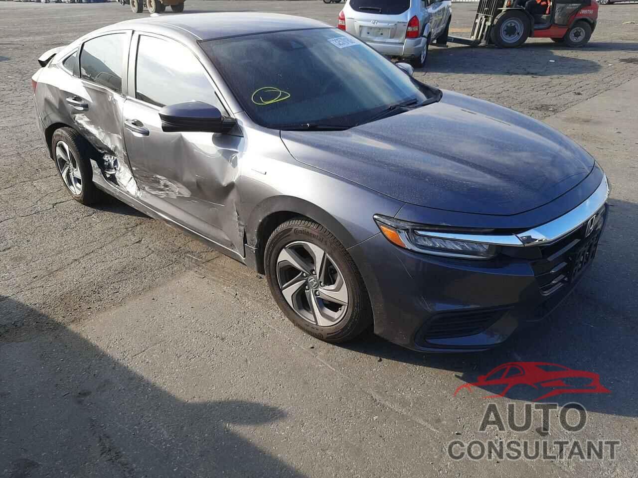 HONDA INSIGHT 2019 - 19XZE4F51KE034221