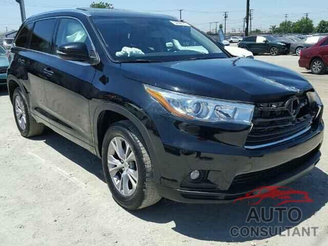 TOYOTA HIGHLANDER 2015 - 5TDKKRFH8FS098446