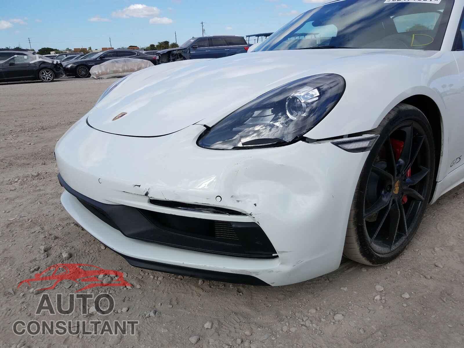 PORSCHE BOXSTER 2018 - WP0CB2A86JS229442